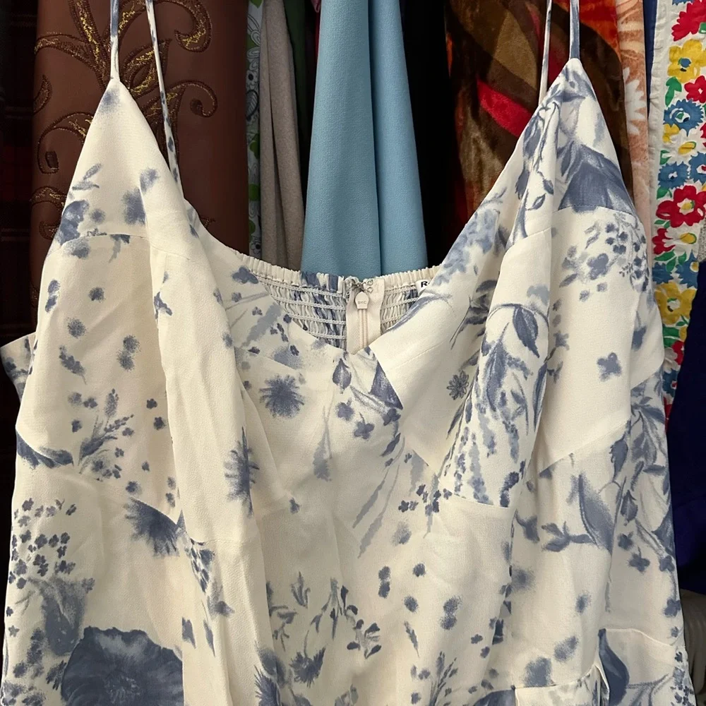 NWT Reformation Jaelyn Midi Dress - Picture 2 of 5